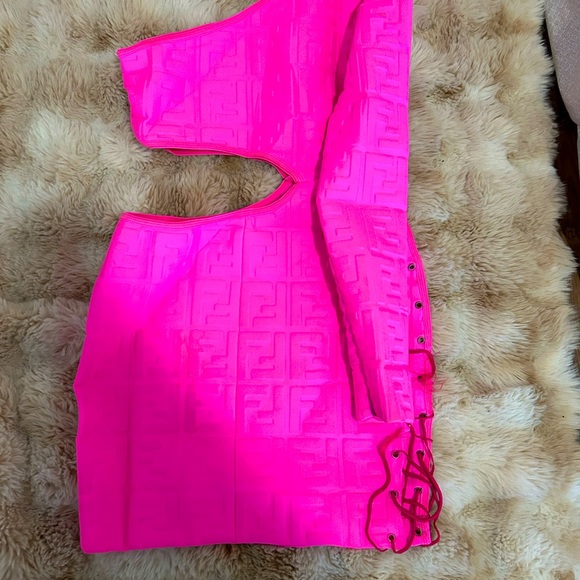 Fendi Dresses & Skirts - Fendi Pink Nicki Minaj Collection Dress